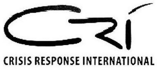 CRI CRISIS RESPONSE INTERNATIONAL logo