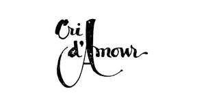 CRI D'AMOUR
