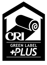 CRI GREEN LABEL +PLUS logo