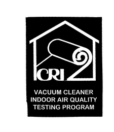 CRI VACUUM CLEANER INDOOR AIR QUALITY TESTING PROGRAM logo