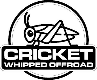 CRICKET WHIPPED OFFROAD logo