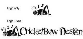 CRICKETBOW DESIGN logo