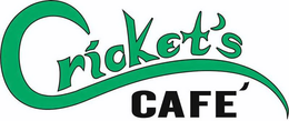 CRICKET'S CAFÉ logo