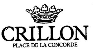 CRILLON PLACE DE LA CONCORDE logo