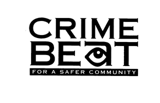 CRIME BEAT FOR A SAFER COMMUNITY logo
