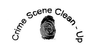 CRIME SCENE CLEAN - UP logo