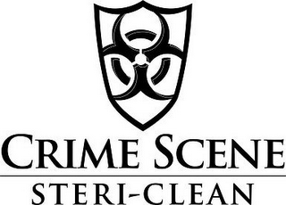 CRIME SCENE STERI-CLEAN logo