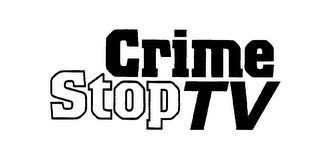 CRIME STOP TV logo