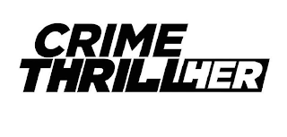 CRIME THRILLHER logo
