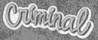 CRIMINAL logo