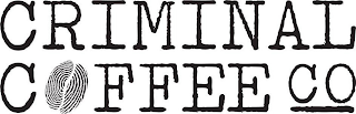 CRIMINAL COFFEE CO logo