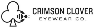 CRIMSON CLOVER EYEWEAR CO. logo