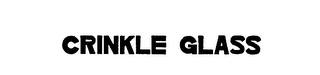 CRINKLE GLASS logo