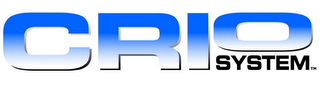 CRIO SYSTEM TM