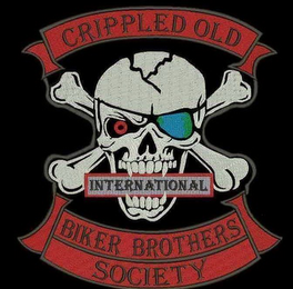 CRIPPLED OLD BIKER BROTHERS SOCIETY INTERNATIONAL logo