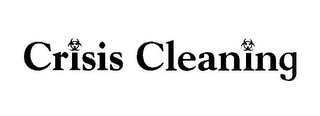 CRISIS CLEANING logo