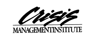 CRISIS MANAGEMENTINSTITUTE logo