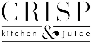 CRISP KITCHEN & JUICE logo