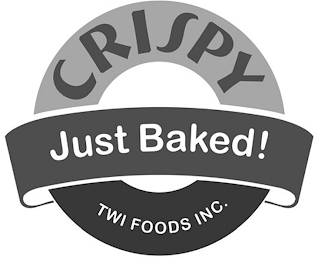 CRISPY JUST BAKED! TWI FOODS INC. logo