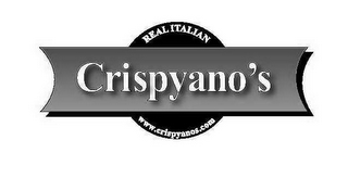 CRISPYANO'S REAL ITALIAN WWW.CRISPYANOS.COM logo