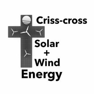 CRISS-CROSS SOLAR + WIND ENERGY logo