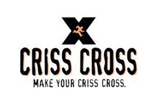 CRISS CROSS X MAKE YOUR CRISS CROSS. logo