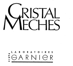 CRISTAL MECHES LABORATOIRES GARNIER PARIS logo