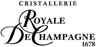 CRISTALLERIE ROYALE DE CHAMPAGNE 1678 logo