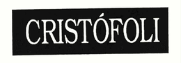 CRISTÓFOLI logo