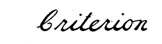 CRITERION logo