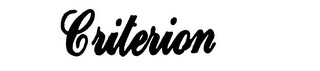 CRITERION logo