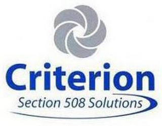 CRITERION SECTION 508 SOLUTIONS logo