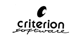 CRITERION SOFTWARE logo