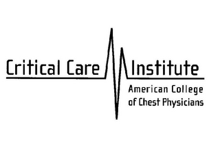 CRITICAL CARE INSTITUTE AMERICAN COLLEGE OF CHEST PHYSICIANS logo