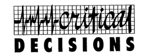 CRITICAL DECISIONS logo