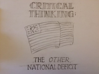 CRITICAL THINKING THE OTHER NATIONAL DEFICIT logo