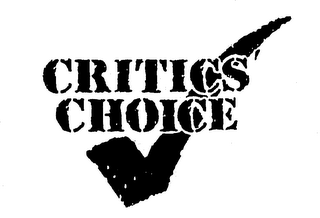 CRITICS' CHOICE logo