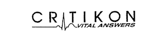 CRITIKON VITAL ANSWERS logo