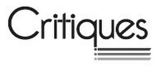 CRITIQUES logo