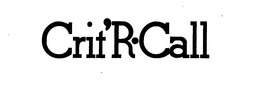 CRIT'R.CALL logo