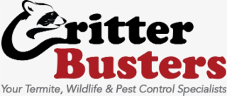 CRITTER BUSTERS YOUR TERMITE, WILDLIFE & PEST CONTROL SPECIALISTS logo
