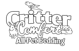 CRITTER COMFORT ALL-PET BEDDING logo