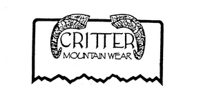 CRITTER MOUNTAIN WEAR logo