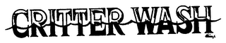 CRITTER WASH logo