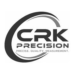 CRK PRECISION PRECISE. QUALITY. MEASUREMENT. logo