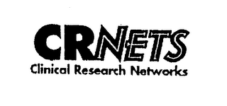CRNETS CLINICAL RESEARCH NETWORKS logo