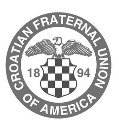 CROATIAN FRATERNAL UNION OF AMERICA 1894 logo