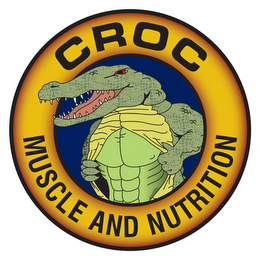 CROC MUSCLE AND NUTRITION logo