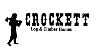 CROCKETT LOG & TIMBER HOMES logo