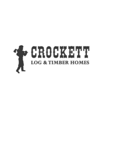 CROCKETT LOG &TIMBER HOMES logo